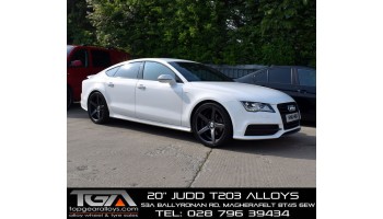 Audi A7 on 20" Judd T203 Alloys