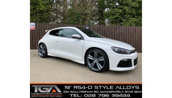 Scirocco on 19" RS4-D Style Alloys