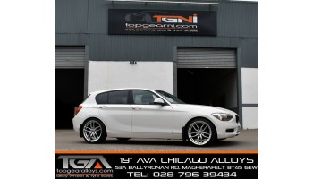 BMW 1 Series on 19" AVA Chicago Alloy Wheels