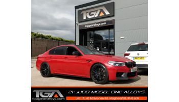 G30 M5 fitted with 21" Judd Model One alloys