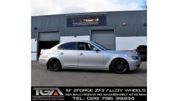 Silver 5 Series on 19" 2Forge ZF3 Alloys
