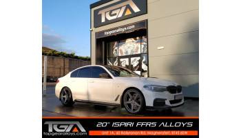 G30 BMW 5 Series on 20" Ispiri FFR5 Alloys